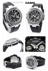 カシオ Gショック G-STEEL GST-W110-1AJF ソーラー 電波時計