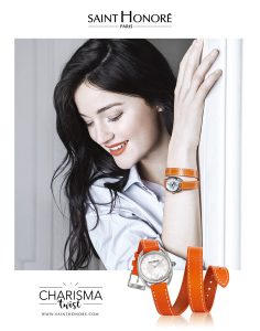 サントノーレ カリスマ ミニ ツイスト CHARISMA TWIST ORANGE DOUBLE STRAP