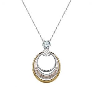FOREVERMARK ミルモア サークル パヴェペンダント