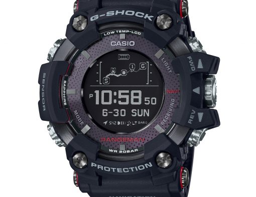 カシオ Gショック GPR-B1000-1JR サバイバルタフネス RANGEMAN ソーラーアシスト GPS ナビゲーション Bluetooth搭載 ワイヤレス充電 メンズ 腕時計 CASIO G-SHOCK コネクテッド マスターオブG 