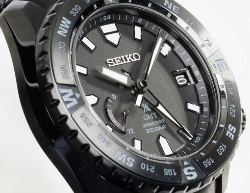 SEIKO セイコー 時計 SBDB023 PROSPEX プロスペックス LX line スプリングドライブ 純チタン 自動巻 腕時計 ウォッチ ブラック系